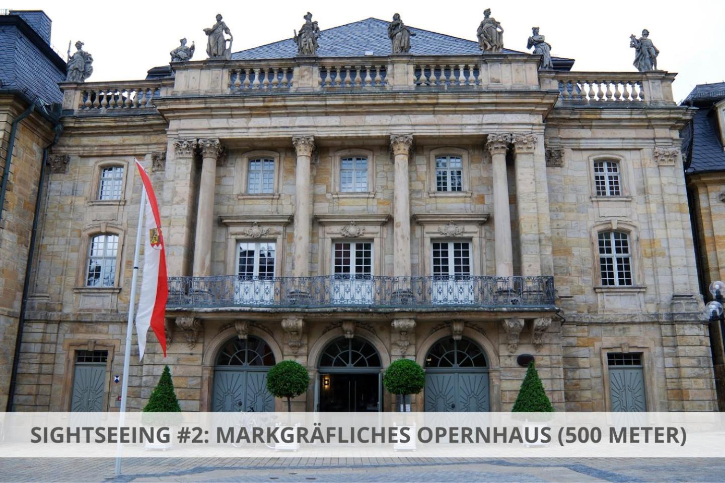 Apartment Wahnfried No4 - Zentral Wohnen Mit Kueche Und Duschbad, Parkplatz, 300M Zur Fussgaengerzone Bayreuth Bagian luar foto
